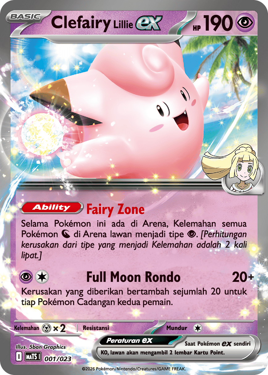 Clefairy <Lillie> ex