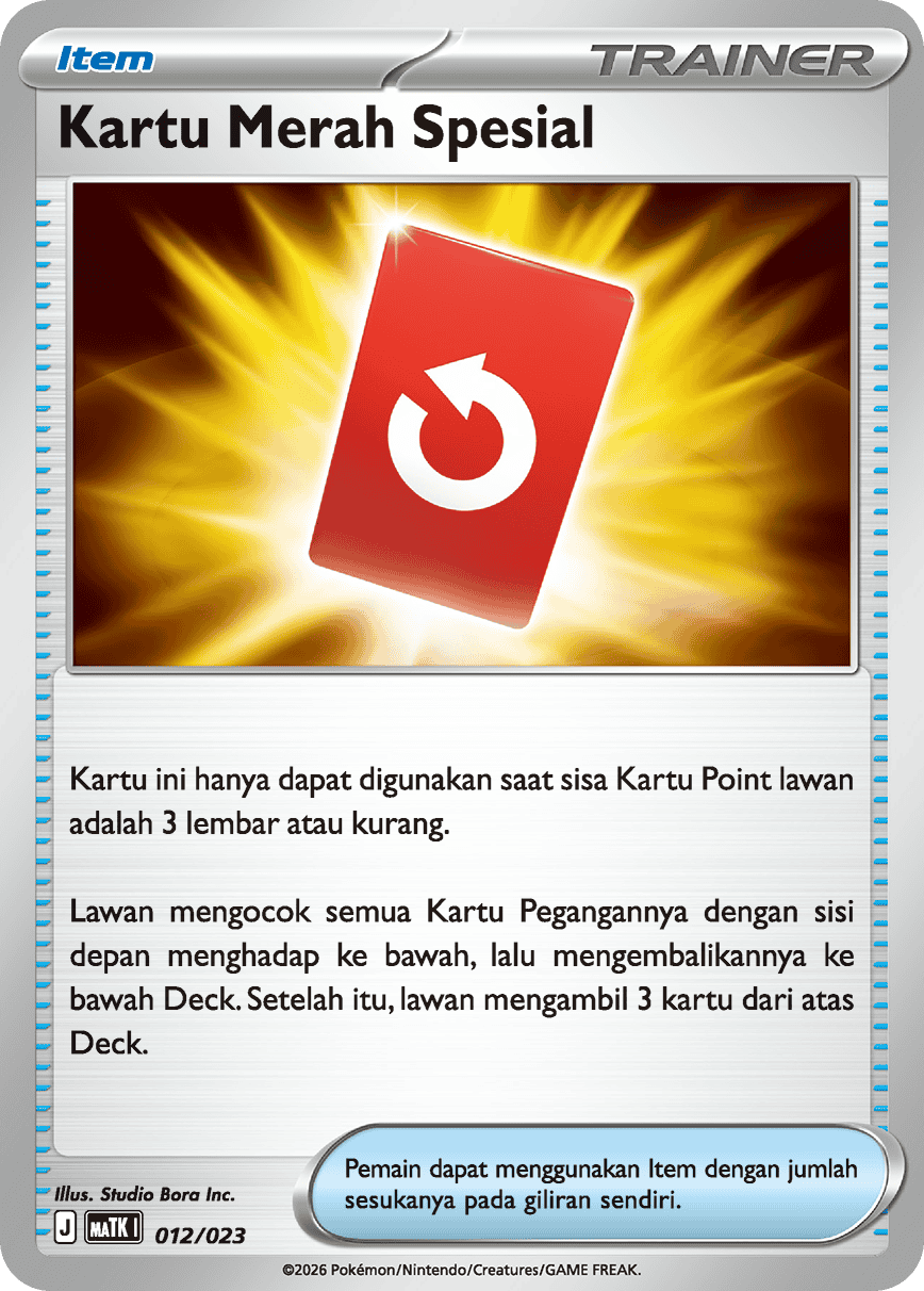 Kartu Merah Spesial