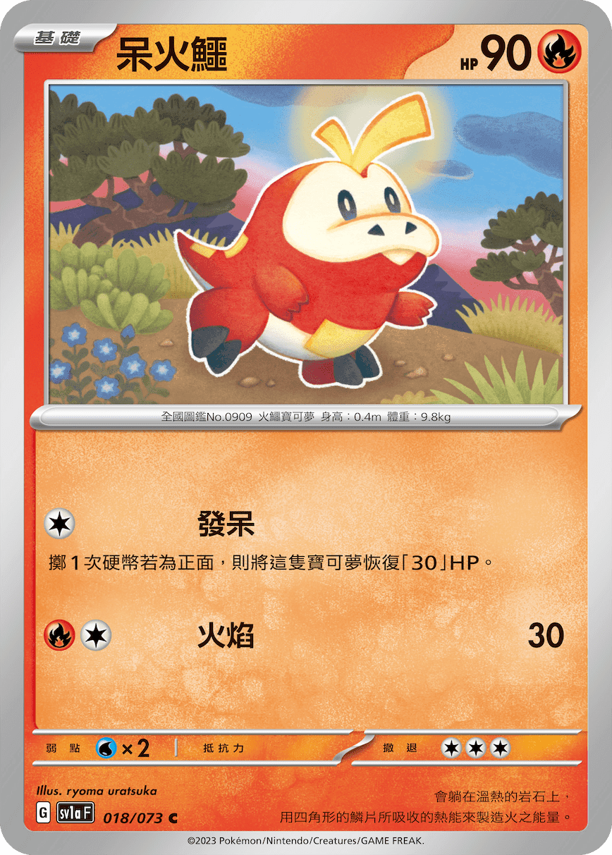 呆火鱷