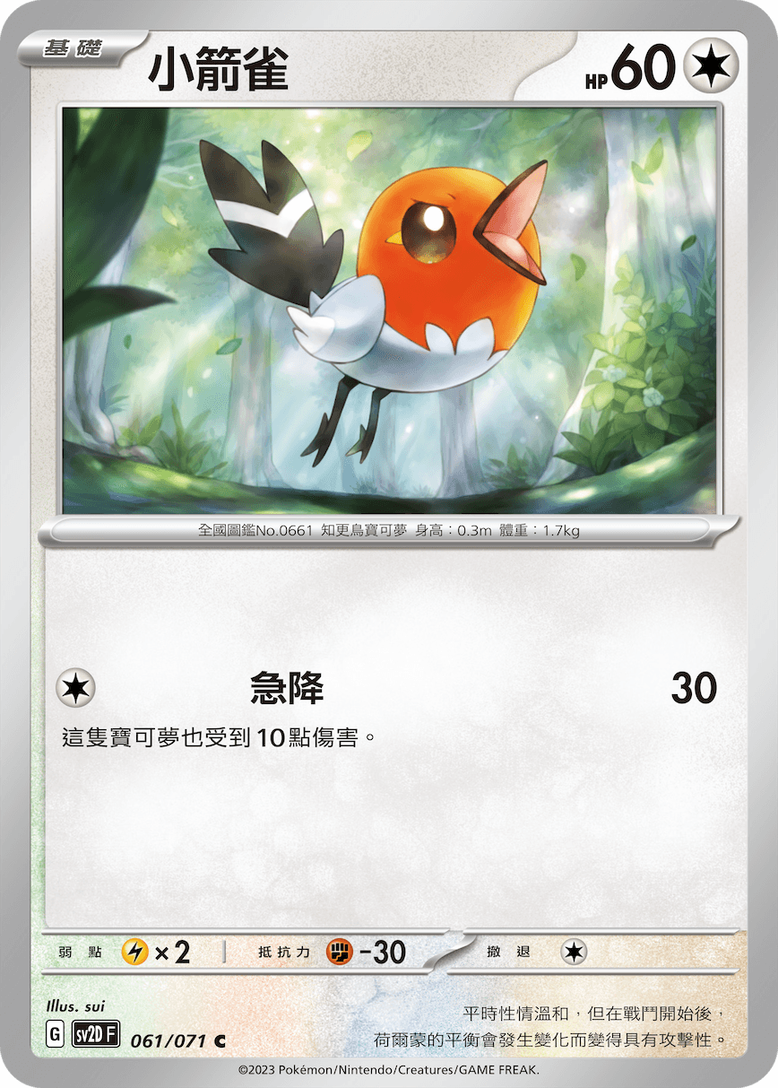 小箭雀