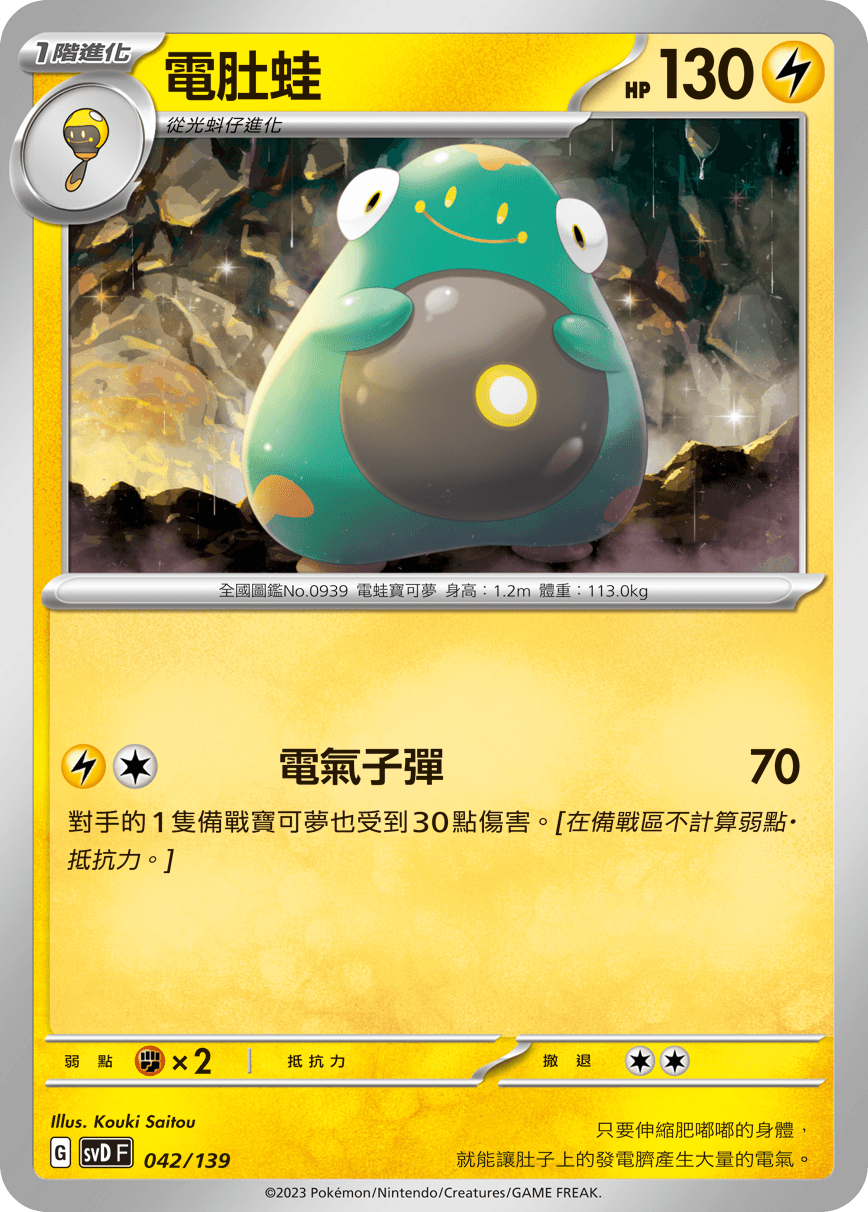 電肚蛙