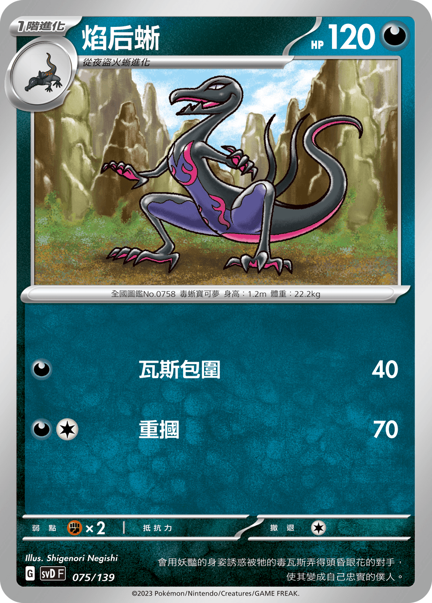 焰后蜥