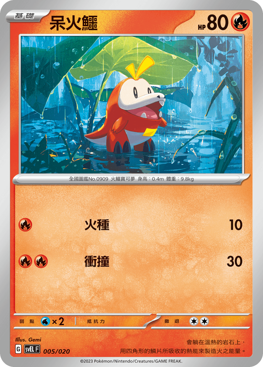 呆火鱷