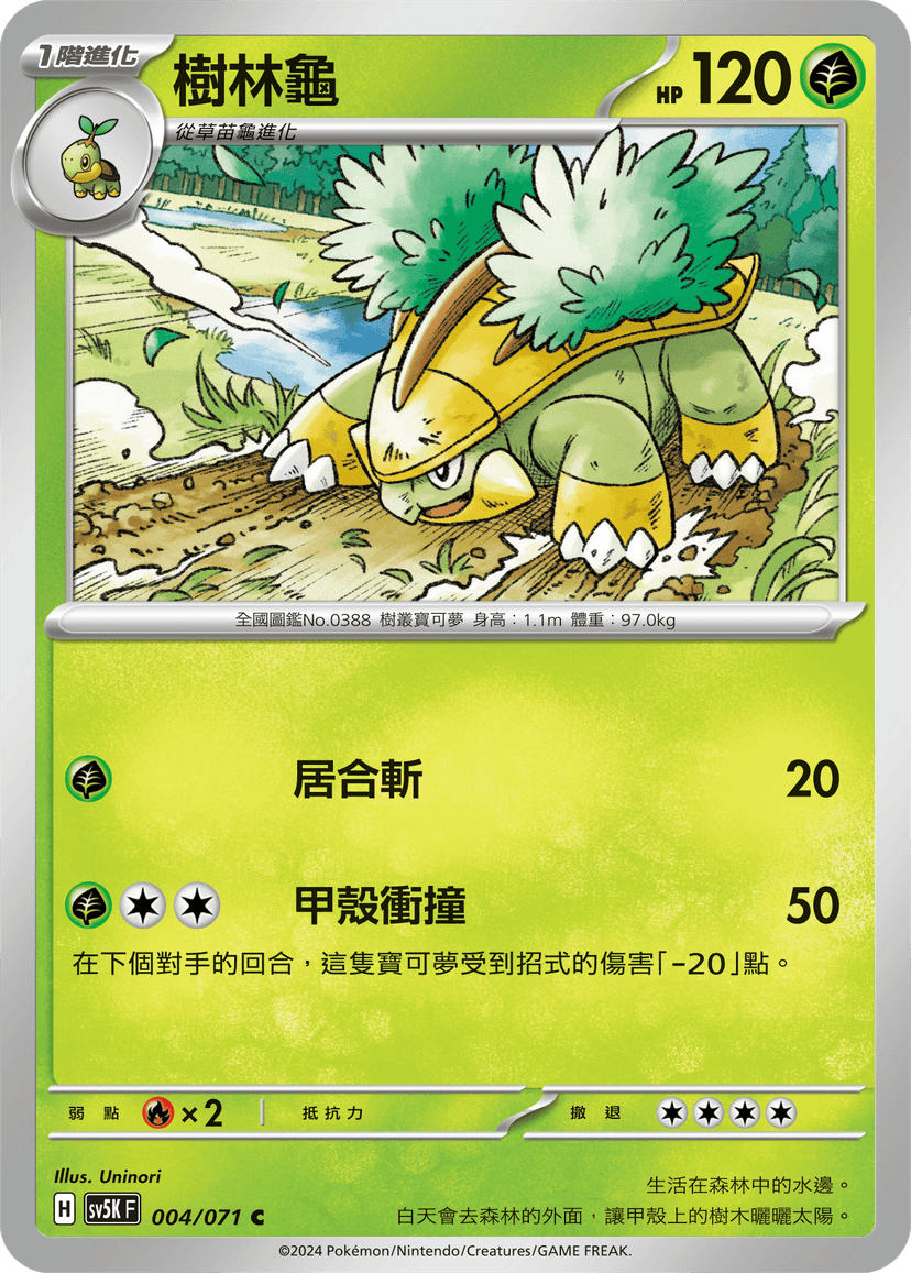 樹林龜