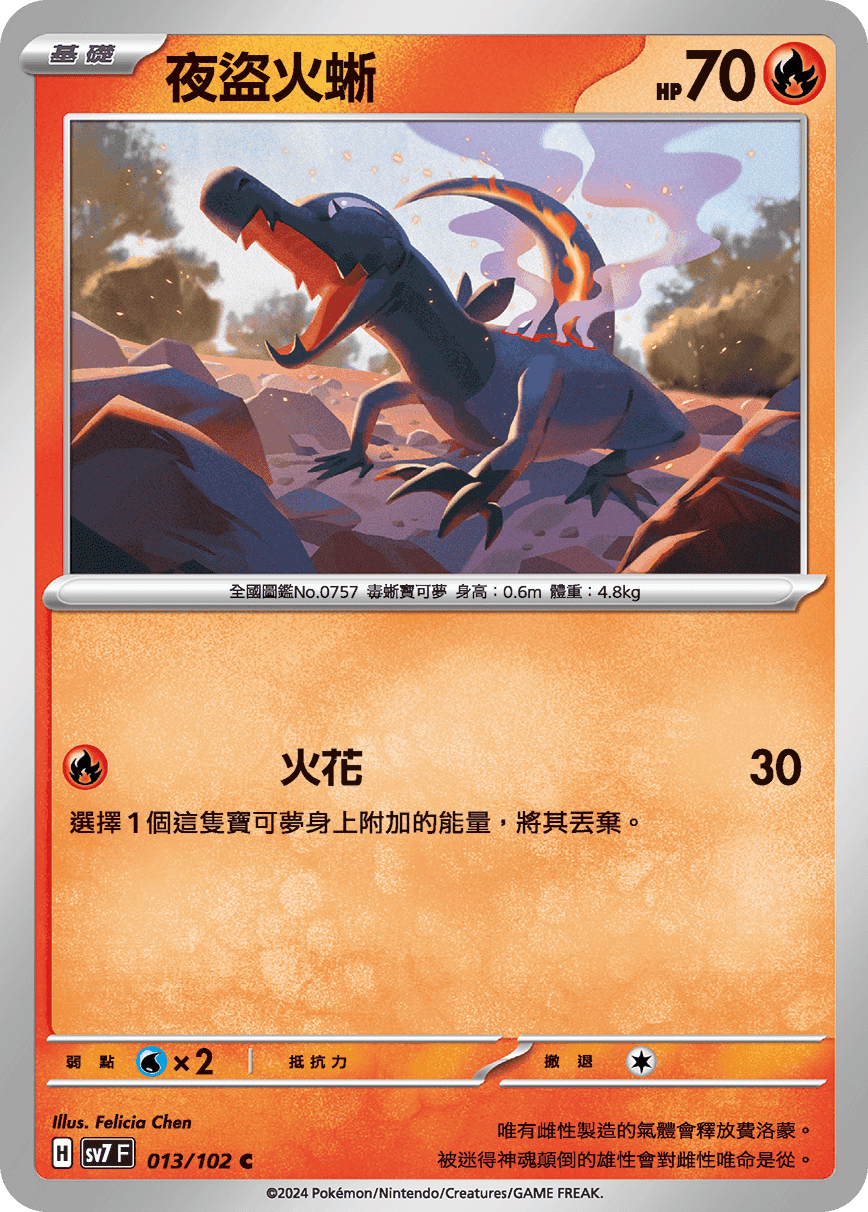 夜盜火蜥