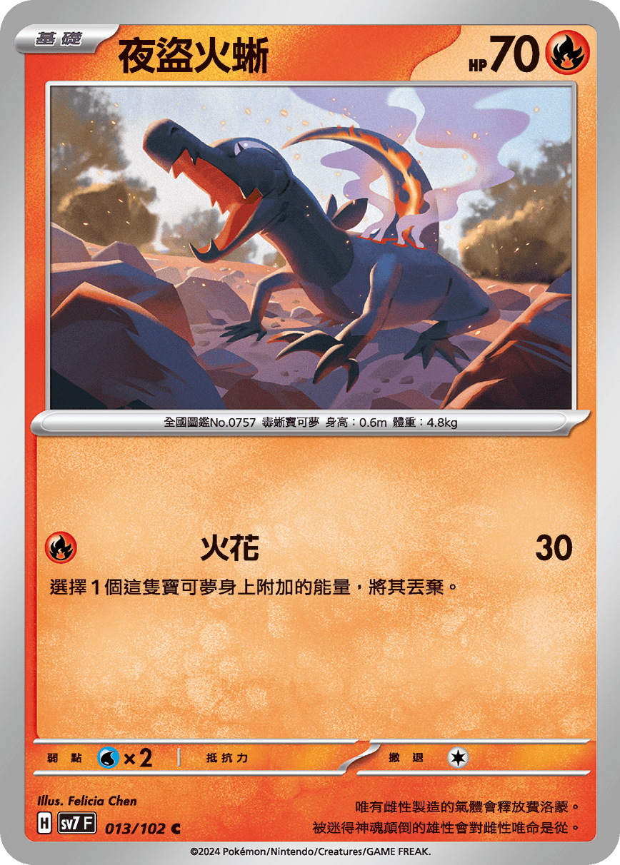 夜盜火蜥