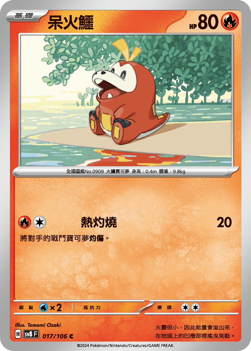 呆火鱷