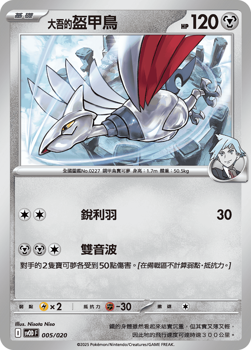 <大吾的>盔甲鳥