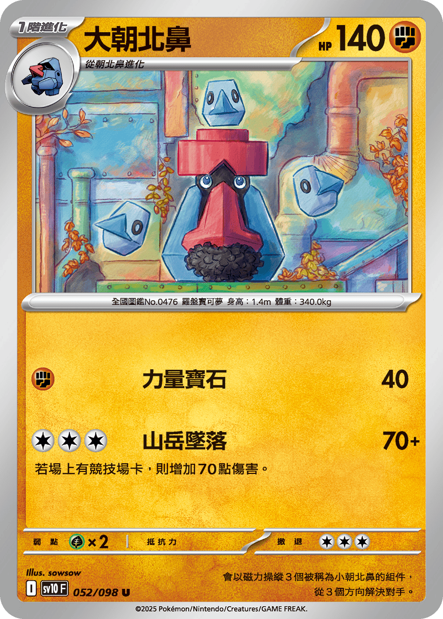 大朝北鼻