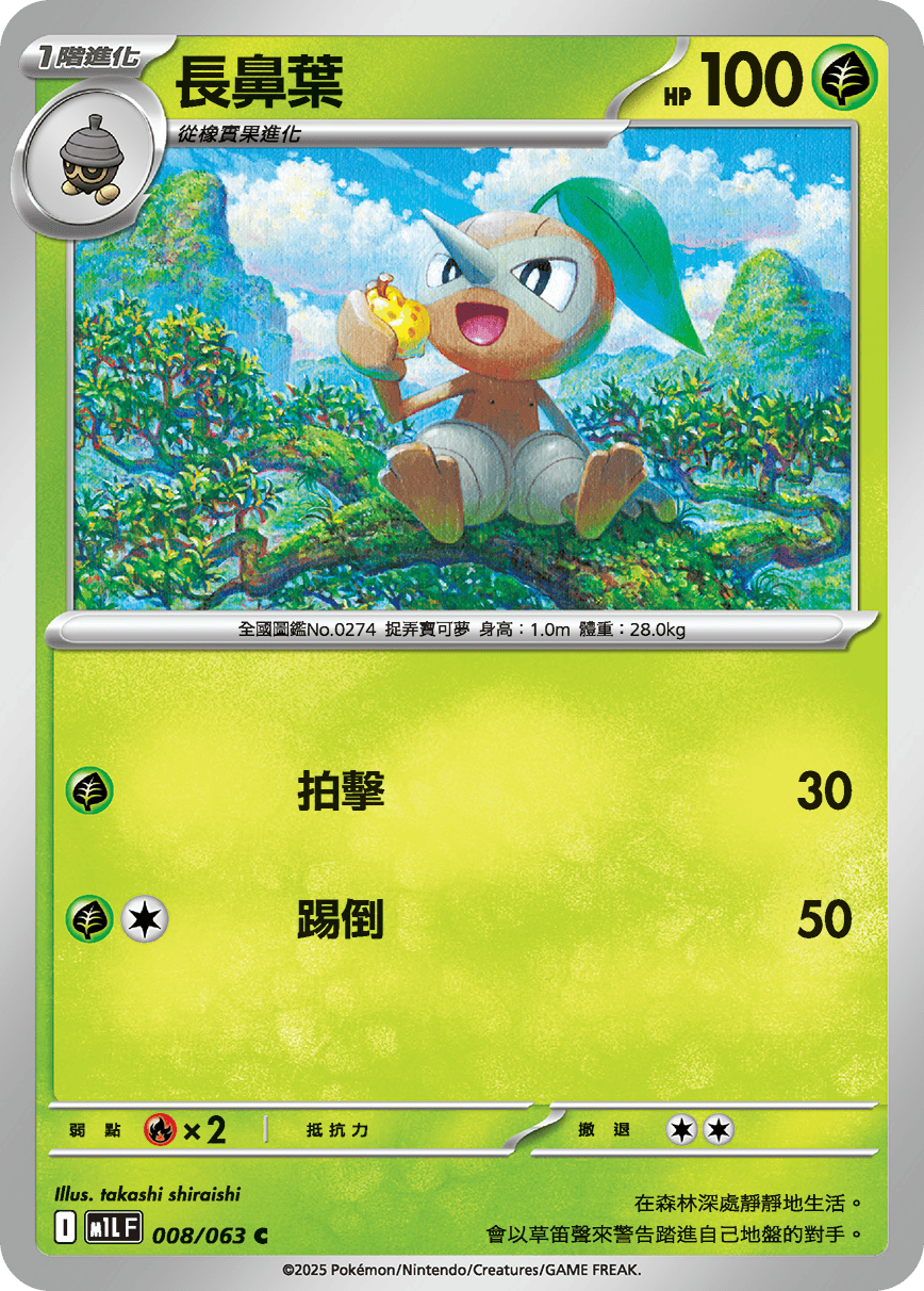 長鼻葉