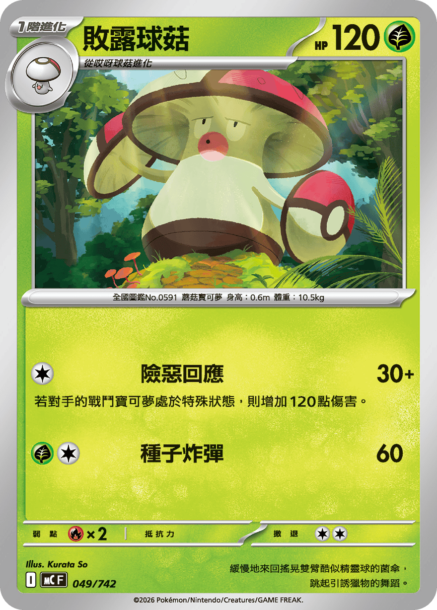 敗露球菇