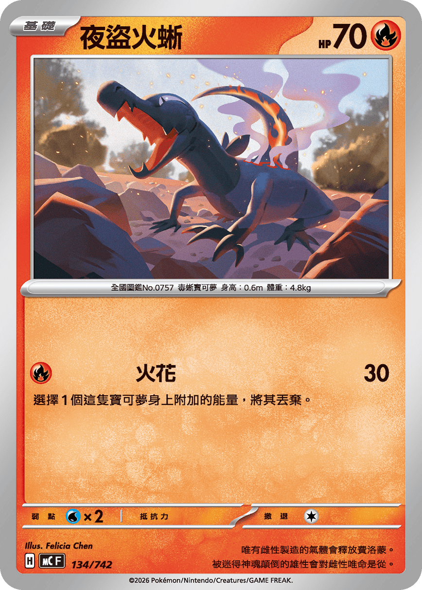 夜盜火蜥