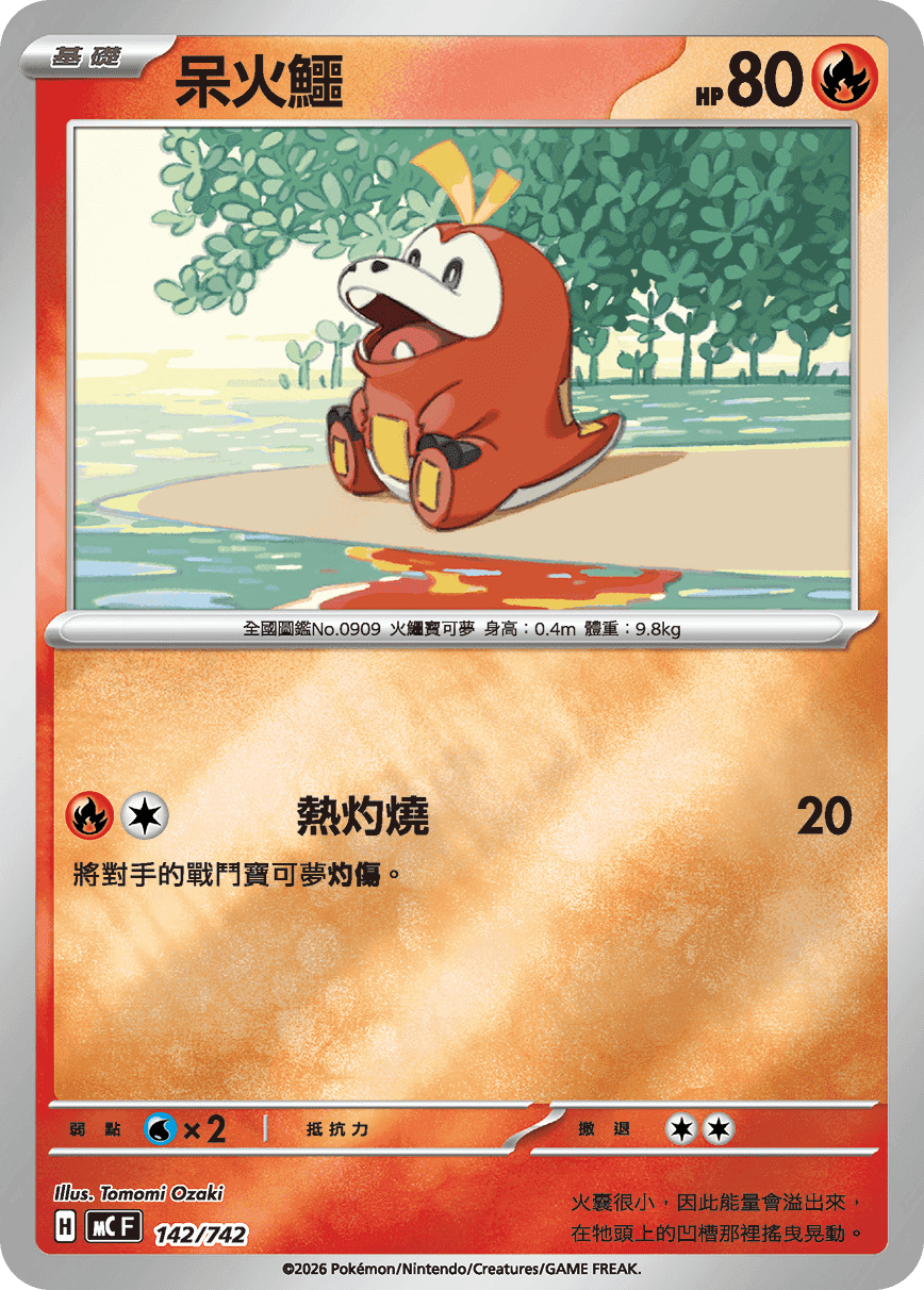 呆火鱷