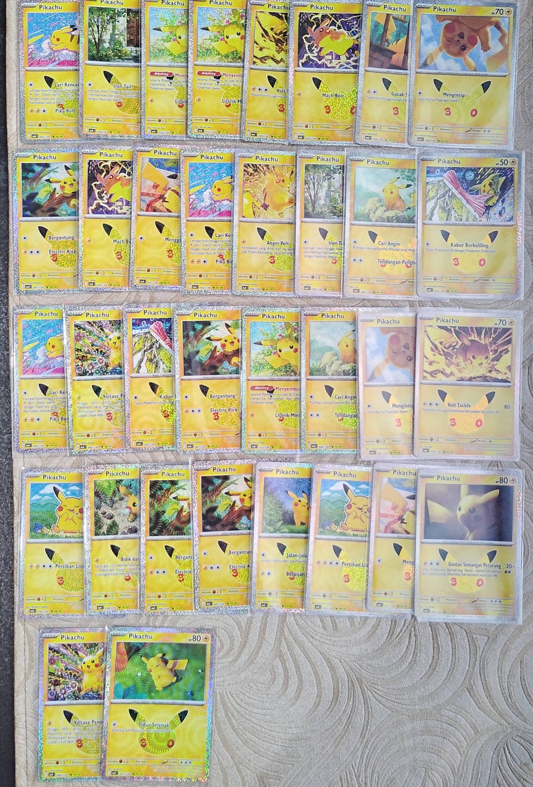 Pikachu 30th series MA6