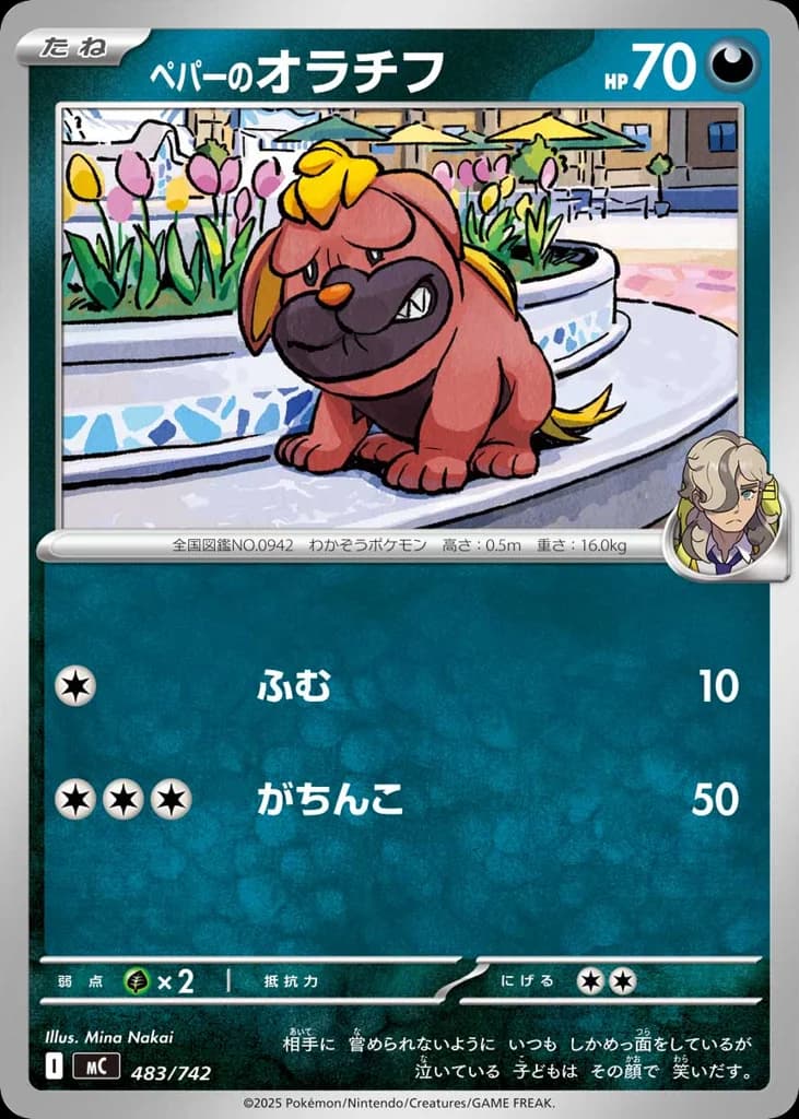 ペパーのオラチフ