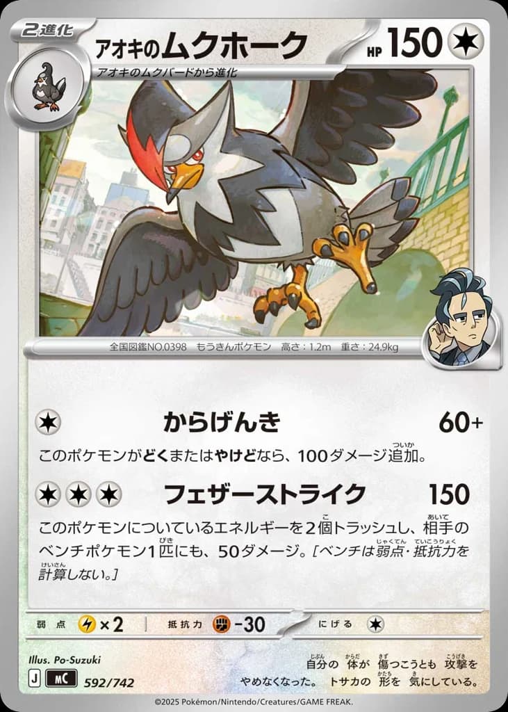 アオキのムクホーク