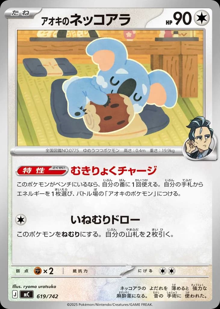 アオキのネッコアラ