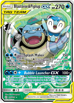Blastoise & Piplup-GX