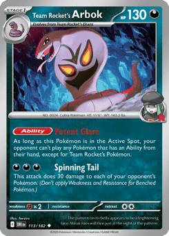 Team Rocket's Arbok