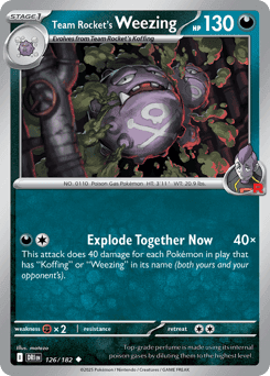Team Rocket's Weezing