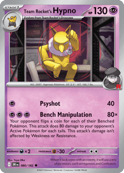 Team Rocket's Hypno