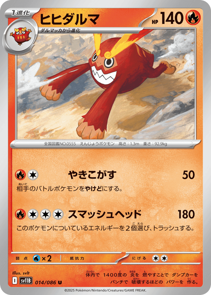 ヒヒダルマ