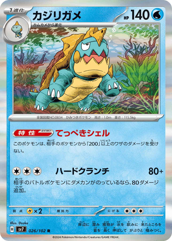 カジリガメ