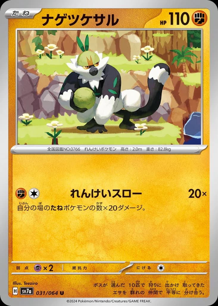 ナゲツケサル
