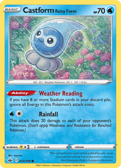 Castform Rainy Form