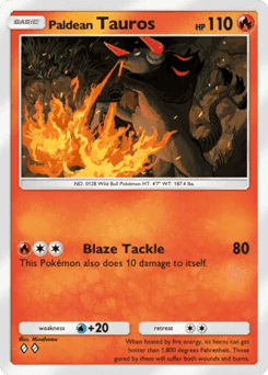 Paldean Tauros