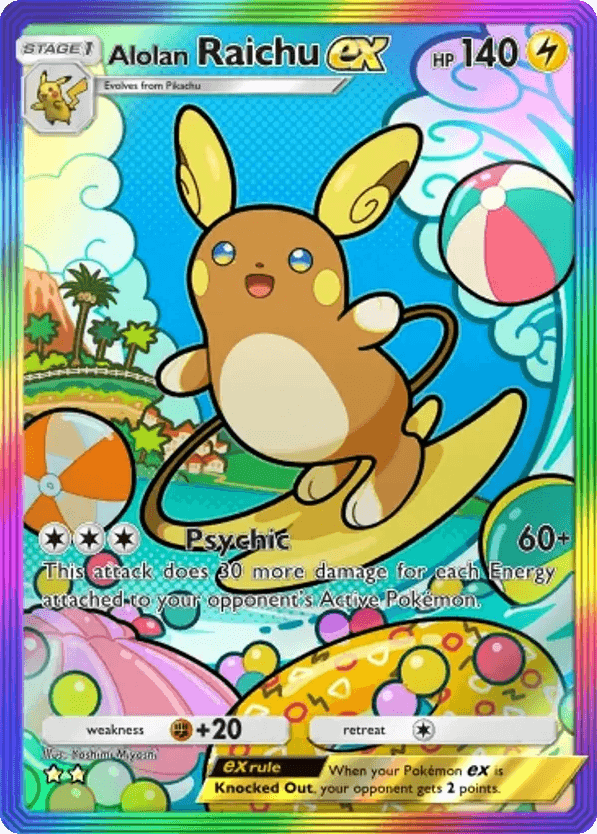 Alolan Raichu ex