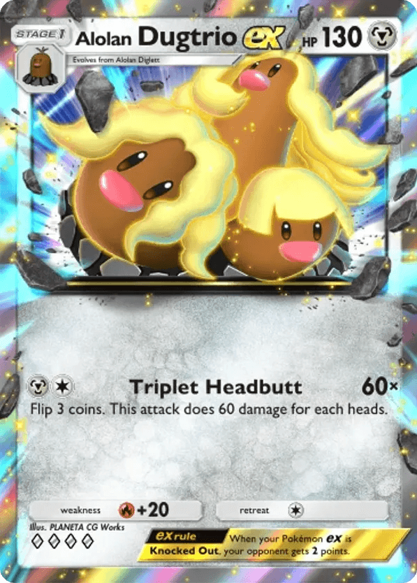 Alolan Dugtrio ex