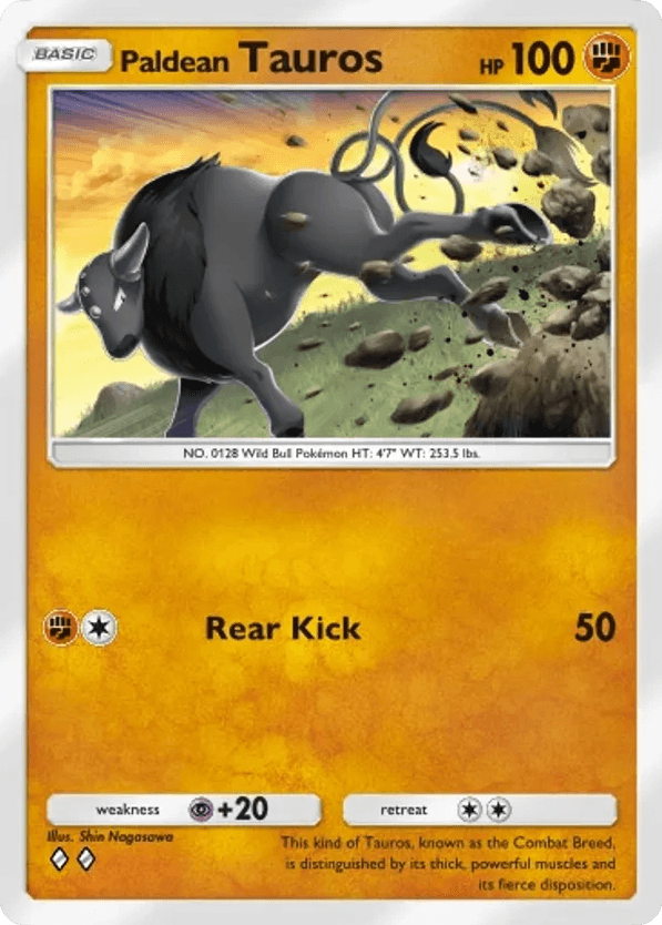 Paldean Tauros