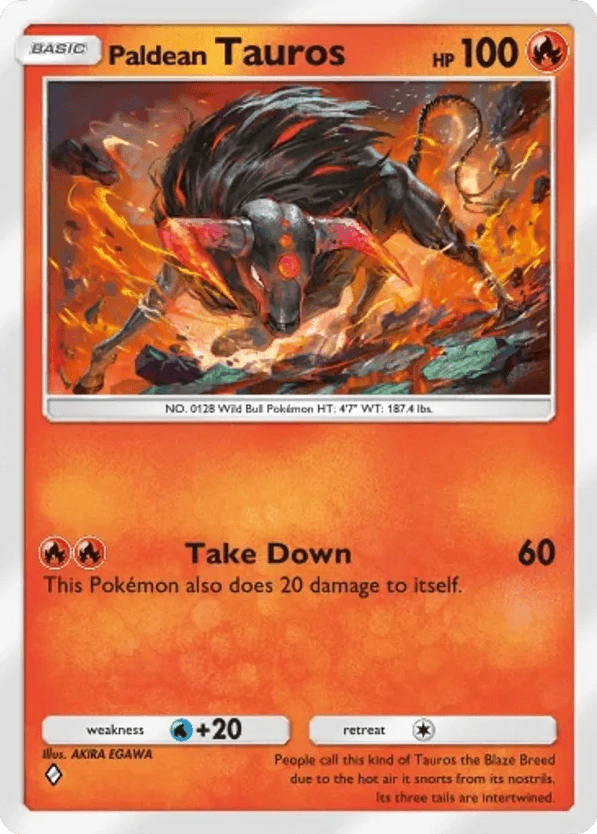 Paldean Tauros