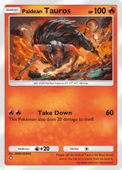 Paldean Tauros