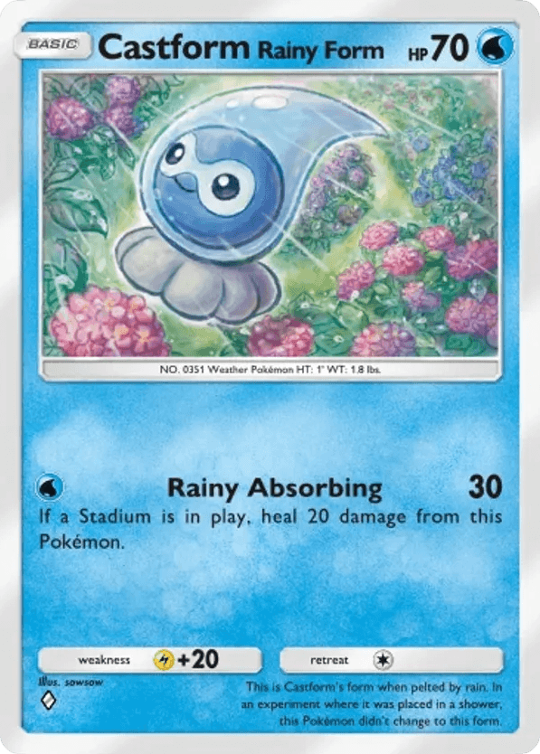 Castform Rainy Form