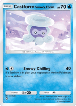 Castform Snowy Form