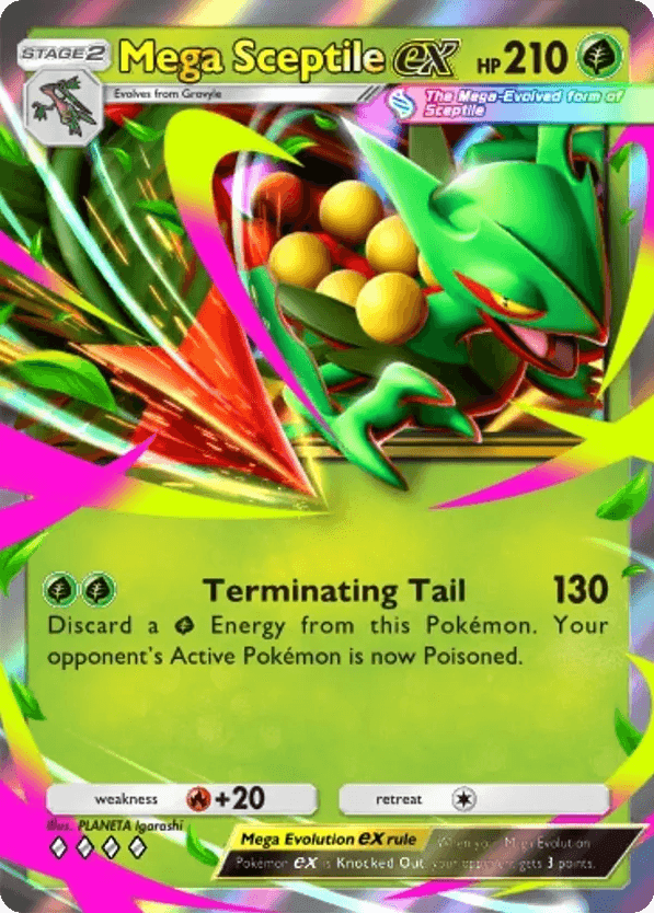 Mega Sceptile ex