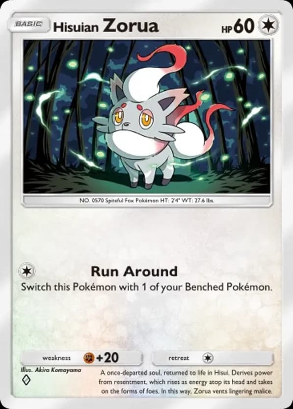 Hisuian Zorua
