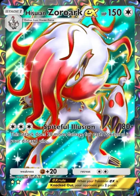 Hisuian Zoroark ex