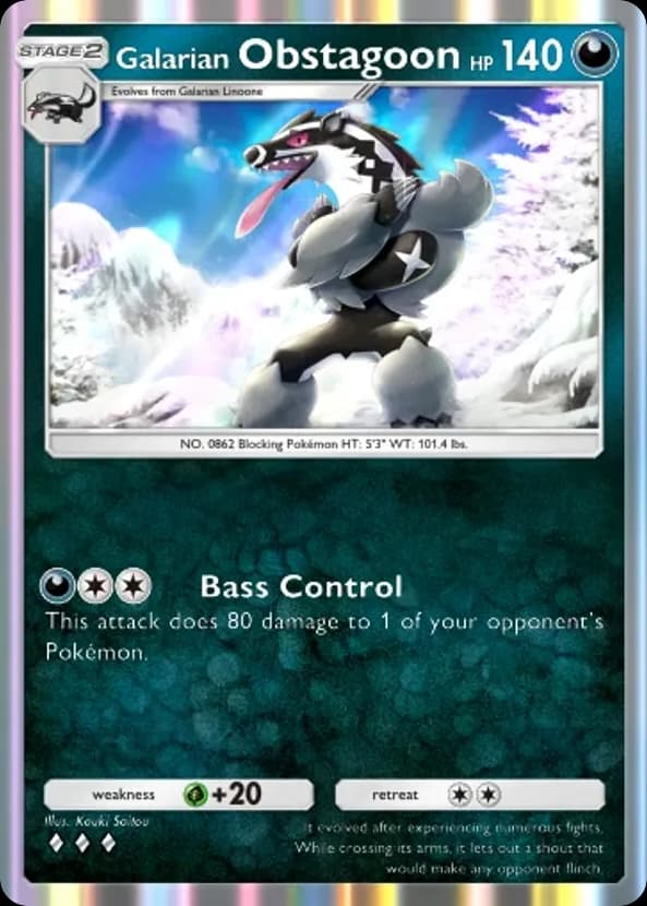 Galarian Obstagoon