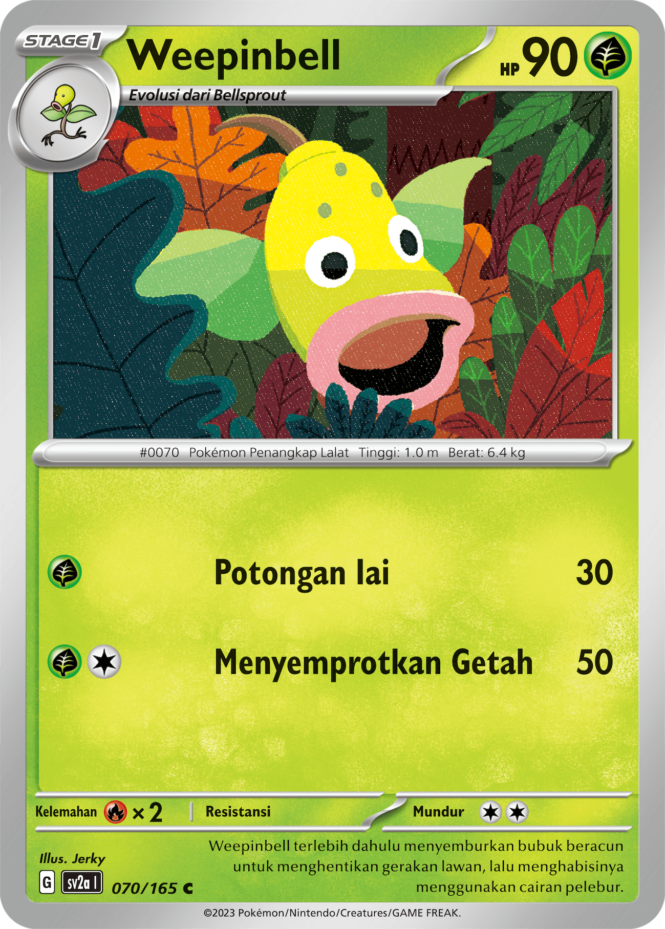 Weepinbell
