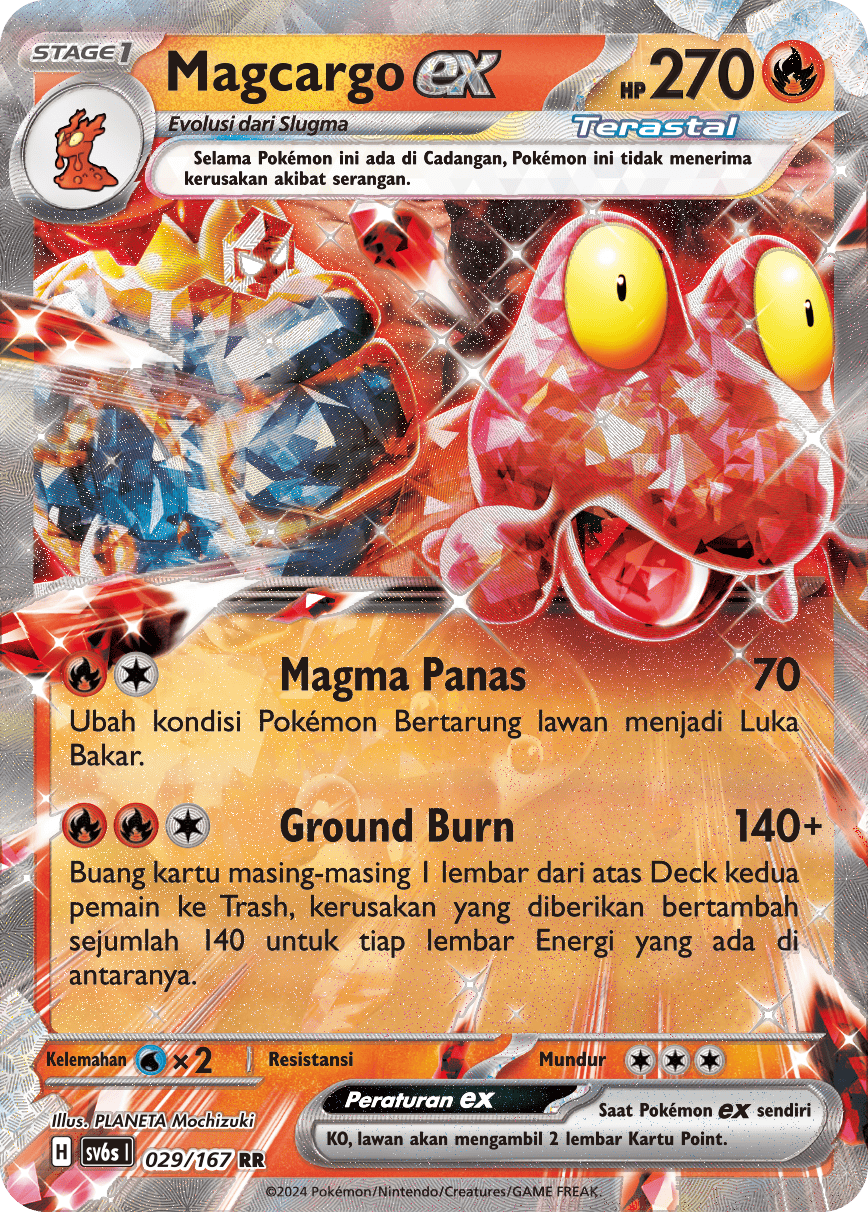 Magcargo ex