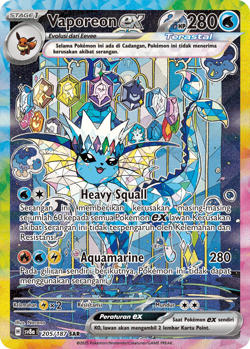Vaporeon ex