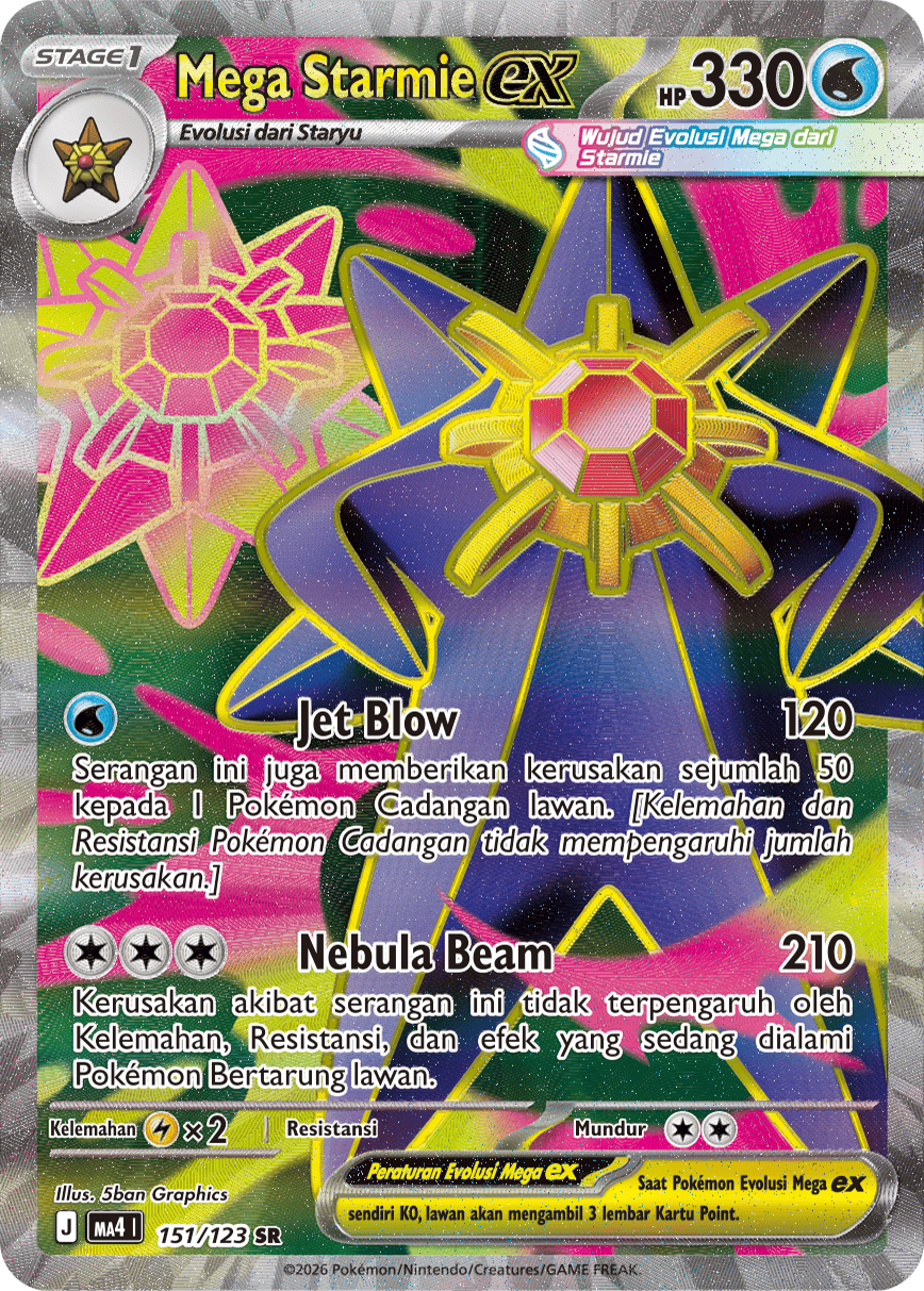 Mega Starmie ex