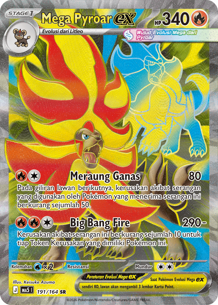 Mega Pyroar ex