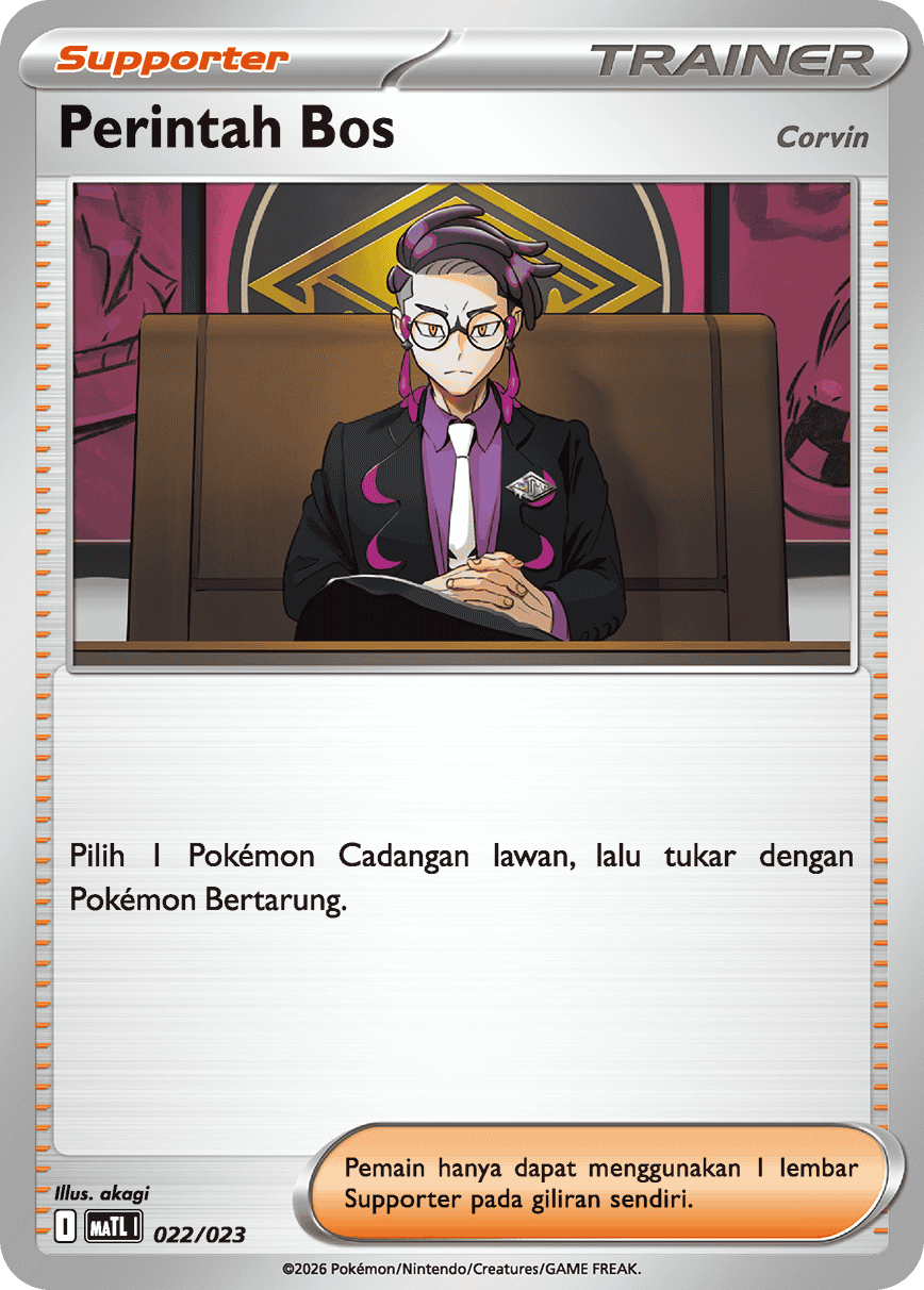 Perintah Bos (Corvin)