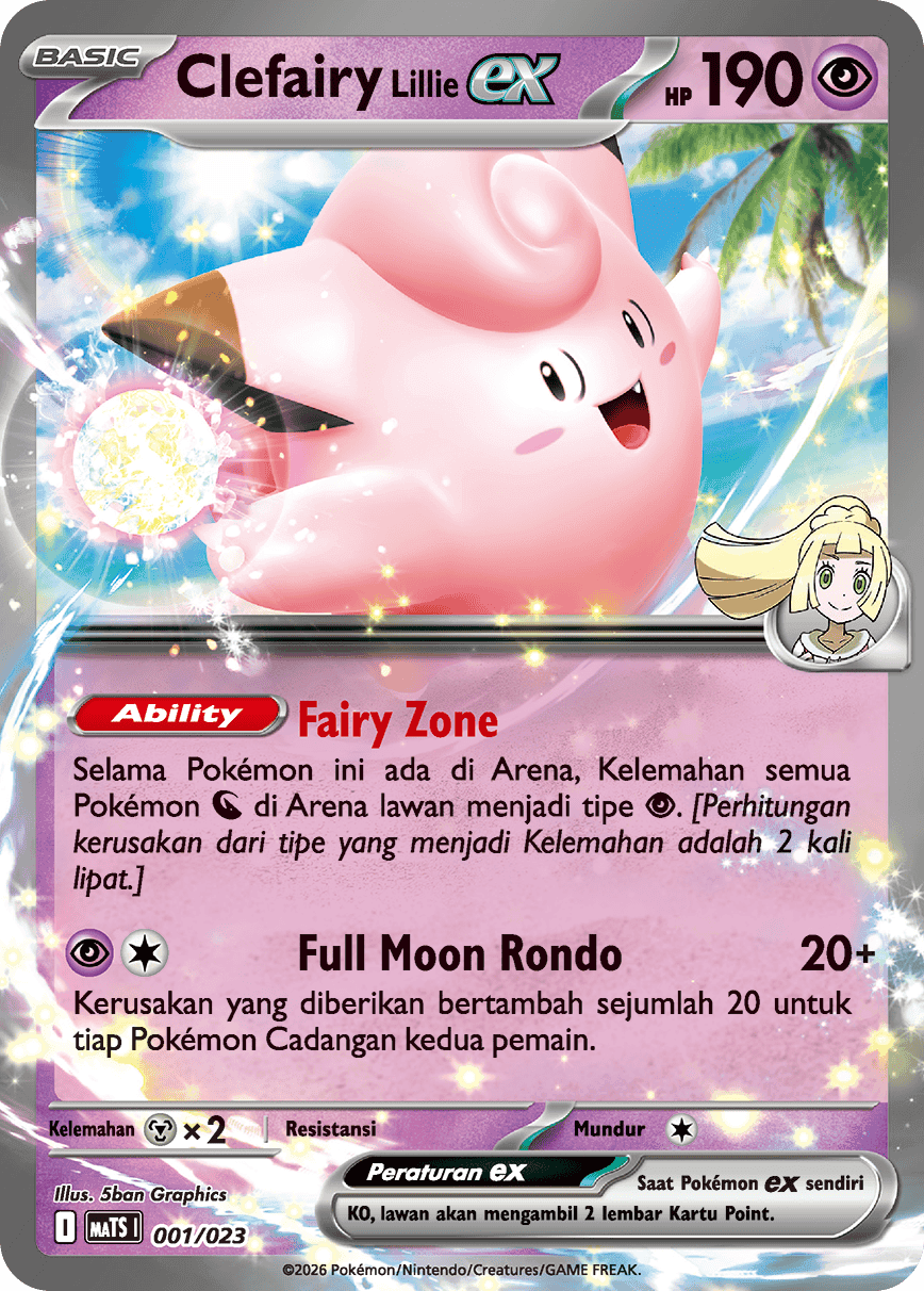 Clefairy <Lillie> ex