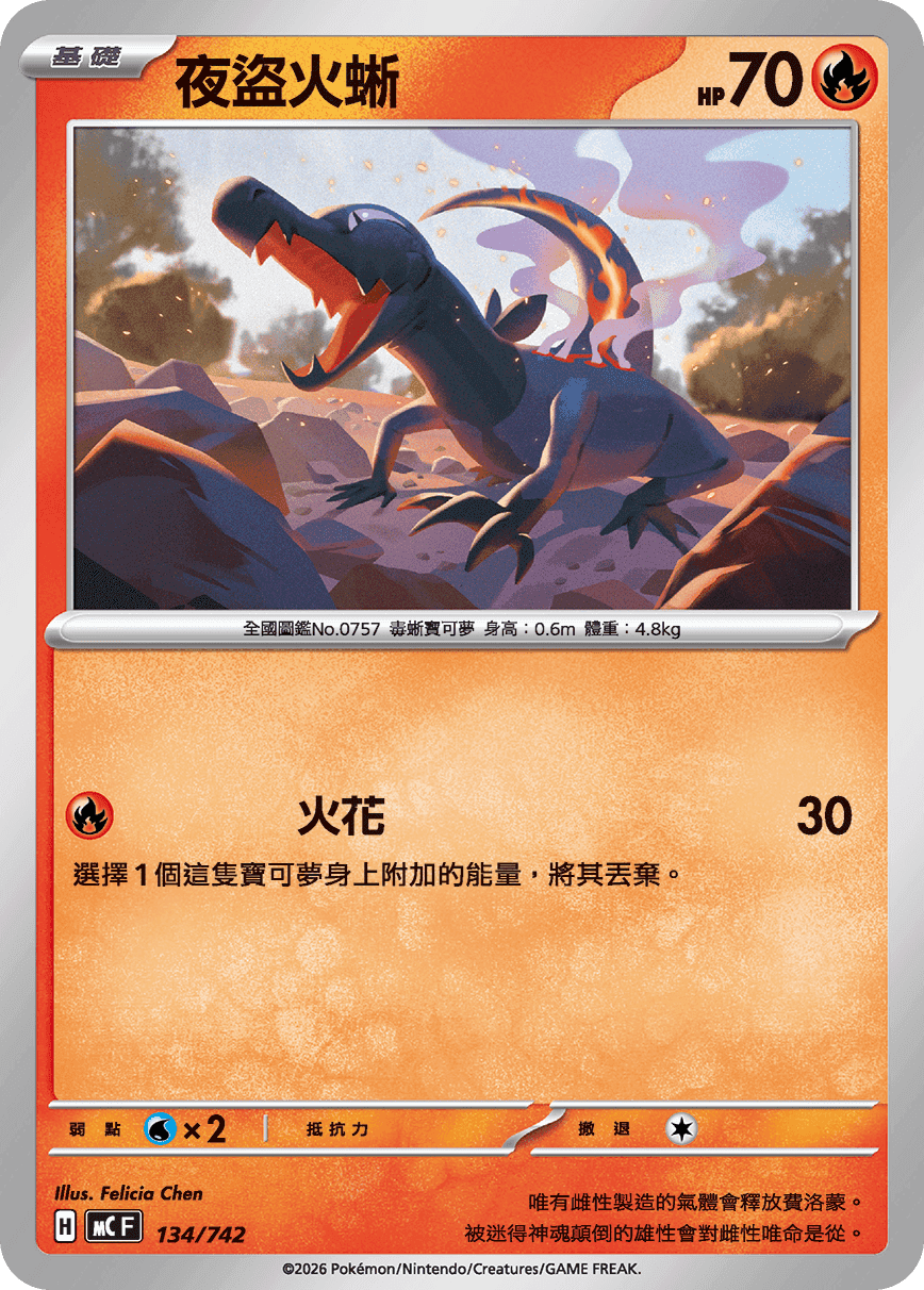 夜盜火蜥
